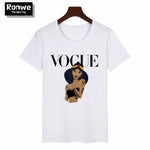 Graphic Tee Shirt Femme Funny Princess Vogue T Shirt Korean Tops