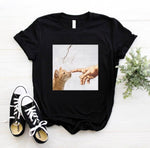 Graphic Tee Shirt Femme Funny Princess Vogue T Shirt Korean Tops