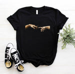 Graphic Tee Shirt Femme Funny Princess Vogue T Shirt Korean Tops