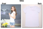 Plain T Shirt Women Cotton Elastic Female Casual Tops Short Sleeve