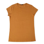 Plain T Shirt Women Cotton Elastic Female Casual Tops