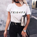 Women T-shirts Casual Love Printed Tops
