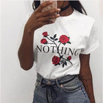 Women T-shirts Casual Love Printed Tops