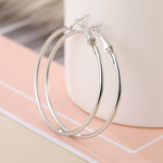 Long Earrings Female White Round Pearl Wedding Pendant Earrings