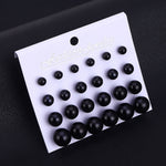 Long Earrings Female White Round Pearl Wedding Pendant Earrings