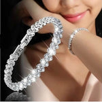 Women Bracelets Fashion Roman Style Crystal Bracelets