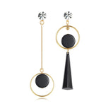 Vintage Geometric Acrylic Dangle Hanging Earring Jewelry