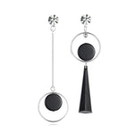 Vintage Geometric Acrylic Dangle Hanging Earring Jewelry