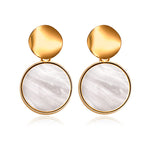 Vintage Geometric Acrylic Dangle Hanging Earring Jewelry