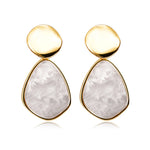 Vintage Geometric Acrylic Dangle Hanging Earring Jewelry