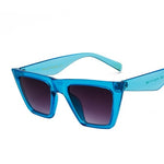 Square glasses Personalized cat eyes Colorful sunglasses