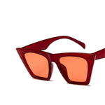 Square glasses Personalized cat eyes Colorful sunglasses