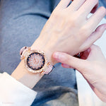Luxury Women Watches Bracelet set Starry Sky