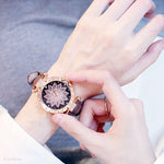 Luxury Women Watches Bracelet set Starry Sky