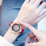 Luxury Women Watches Bracelet set Starry Sky