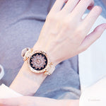 Luxury Women Watches Bracelet set Starry Sky