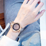 Luxury Women Watches Bracelet set Starry Sky