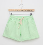 Women's home casual elastic waist cotton shorts
