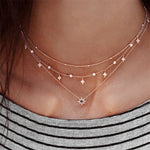 Bohemian Multilayer Pendant Necklace for Women