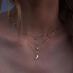 Bohemian Multilayer Pendant Necklace for Women