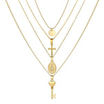 Bohemian Multilayer Pendant Necklace for Women