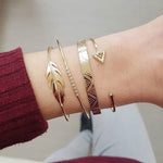 Open Bracelet Set for Women