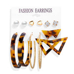 Vintage Tassel Acrylic Earrings For Women