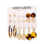 Vintage Tassel Acrylic Earrings For Women