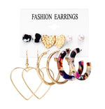 Vintage Tassel Acrylic Earrings For Women