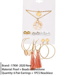 Vintage Tassel Acrylic Earrings For Women