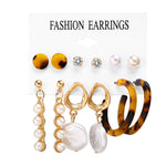 Vintage Tassel Acrylic Earrings For Women