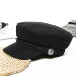Women Baseball Caps Octagonal Fashion French Streetwear cap