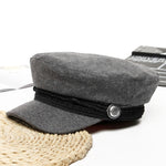 Women Baseball Caps Octagonal Fashion French Streetwear cap