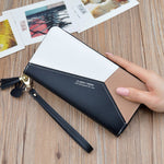 Geometric Women Clutch Pink Wallets Phone Pocket Purse