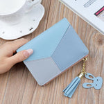 Geometric Women Clutch Pink Wallets Phone Pocket Purse