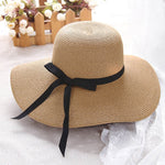 Straw Hat Women Wide Sun Protection Beach Hat