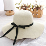 Straw Hat Women Wide Sun Protection Beach Hat
