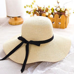 Straw Hat Women Wide Sun Protection Beach Hat