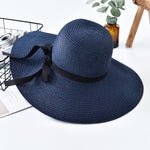 Straw Hat Women Wide Sun Protection Beach Hat