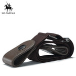 Women's gold buckle wild belts Circle Pin Buckles Belt