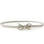 Elastic Belts Women Stretch Skinny Waist Belt Flower Leaf Shape Wedding Designer Metal