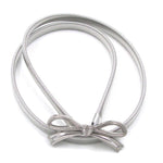 Elastic Belts Women Stretch Skinny Waist Belt Flower Leaf Shape Wedding Designer Metal