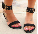 Sandals Women Transparent Flats Shoes