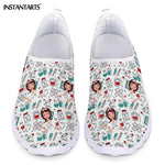 Women Sneakers Slip On Light Mesh Shoes Summer Breathable Flats Shoes