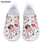 Women Sneakers Slip On Light Mesh Shoes Summer Breathable Flats Shoes