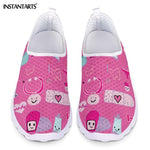 Women Sneakers Slip On Light Mesh Shoes Summer Breathable Flats Shoes