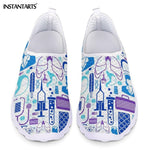 Women Sneakers Slip On Light Mesh Shoes Summer Breathable Flats Shoes