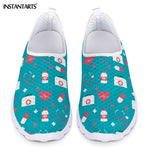 Women Sneakers Slip On Light Mesh Shoes Summer Breathable Flats Shoes