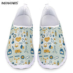 Women Sneakers Slip On Light Mesh Shoes Summer Breathable Flats Shoes