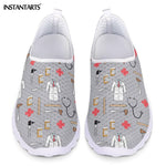 Women Sneakers Slip On Light Mesh Shoes Summer Breathable Flats Shoes